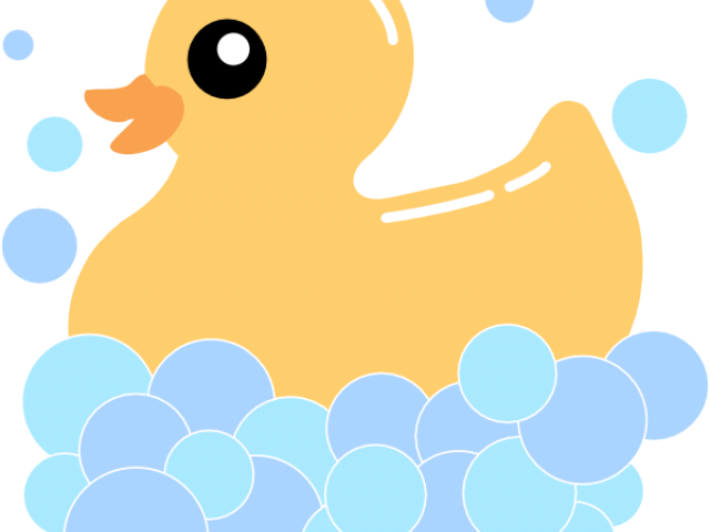 Bubbles Clipart Duck - Bubbles Clipart Duck (640x480)