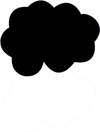 Clouds Clipart Stars - Clouds Clipart Stars (463x700)