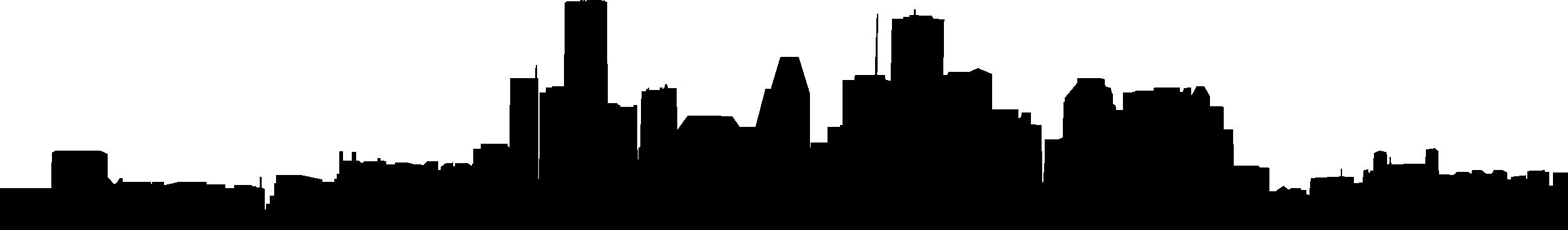 City Skyline Silhouette 02 Vector Eps Free Download, - City Skyline Silhouette 02 Vector Eps Free Download, (2505x368)