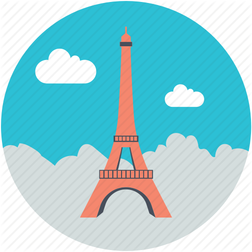 Clip Freeuse Stock Paris Vector Turquoise - Clip Freeuse Stock Paris Vector Turquoise (512x512)