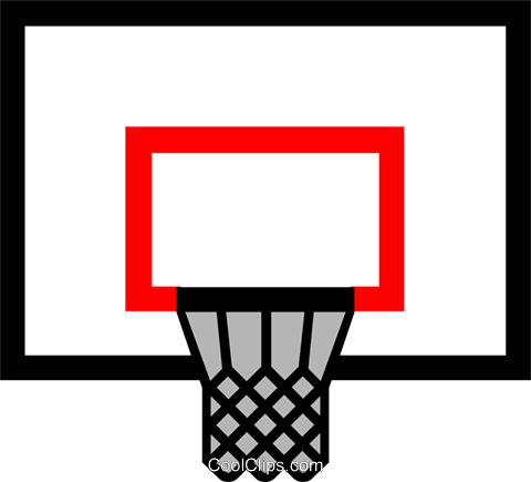 Vector Art Clipart Basketball Net - Vector Art Clipart Basketball Net (480x435)