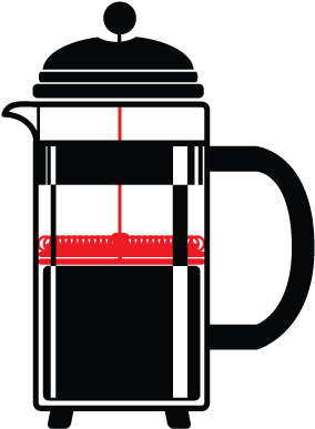 French Press Guide Greenstreet Coffee Roasters - French Press Guide Greenstreet Coffee Roasters (316x418)