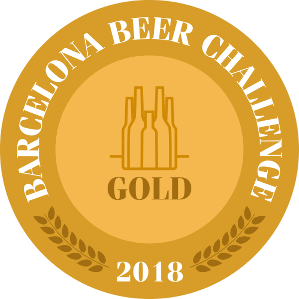 Barcelona Beer Challenge Gold 2018 - Barcelona Beer Challenge Gold 2018 (600x600)