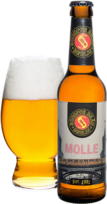 Poured Glass *molle* With Bottle - Poured Glass *molle* With Bottle (400x700)