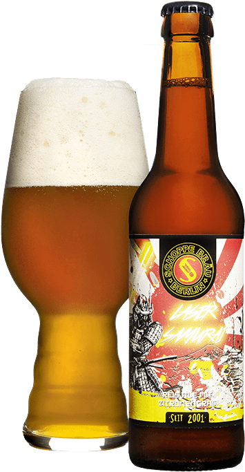 Poured Glass *laser Samurai* With Bottle - Poured Glass *laser Samurai* With Bottle (400x700)