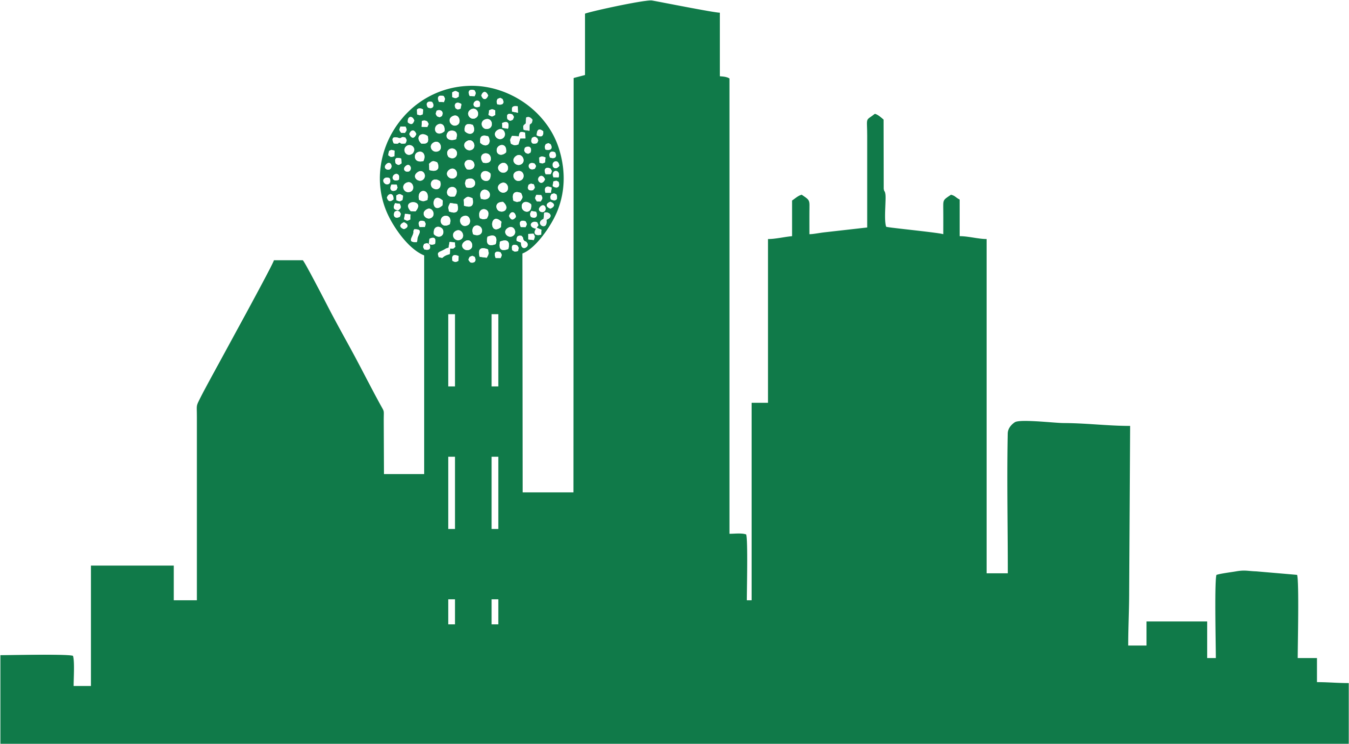 Svg Royalty Free Library Dallas Skyline Clipart - Svg Royalty Free Library Dallas Skyline Clipart (2751x1517)