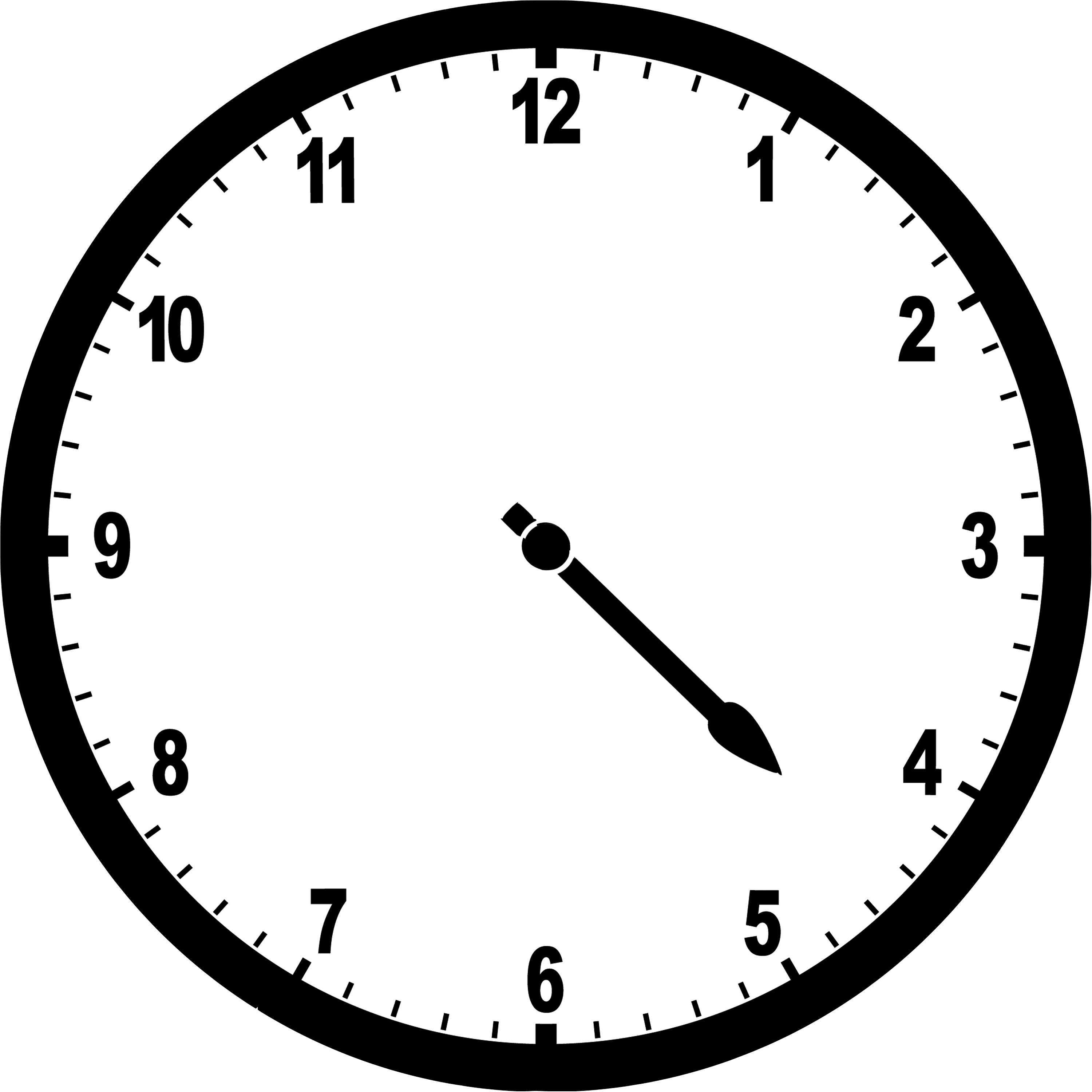 Clipart Great For - Clock Face Clip Art (3000x3000)