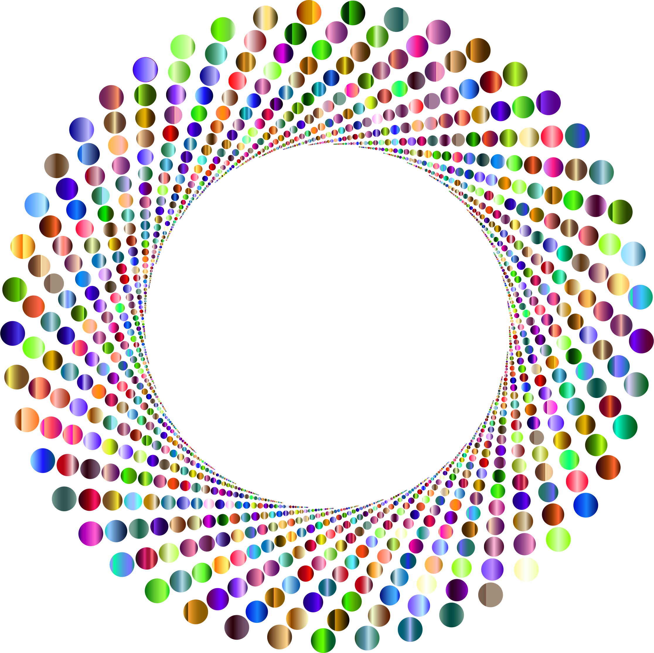 Big Image - Colofrul Circles Png (2232x2230)