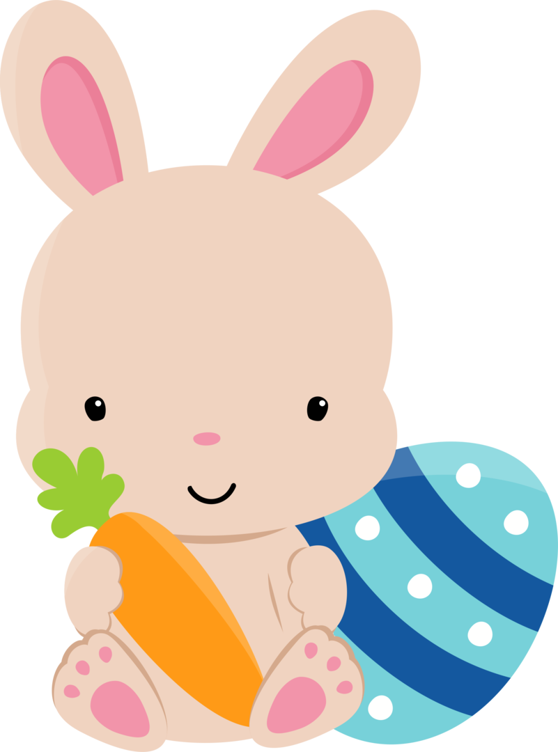 Craft - Coelho Da Páscoa Clipart (801x1080)