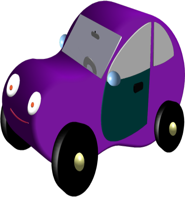 Toy Clipart Purple - Violet Car Clipart (900x900)