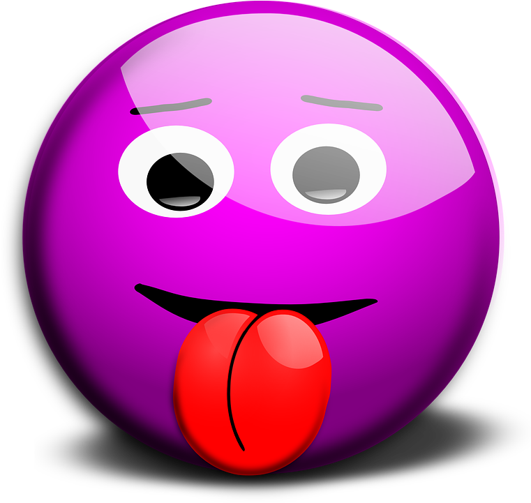 Smiley Lächelnd Lächeln Gesicht Zunge Lust - Funny Dp For Instagram (768x720)