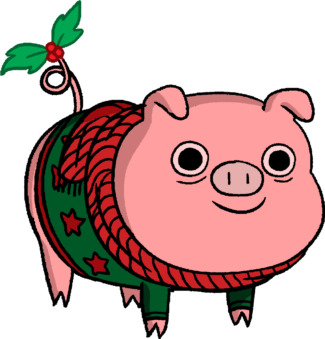 Image Pig Sweaterpng Adventure Time Wiki Fandom - Life (1093x1131)