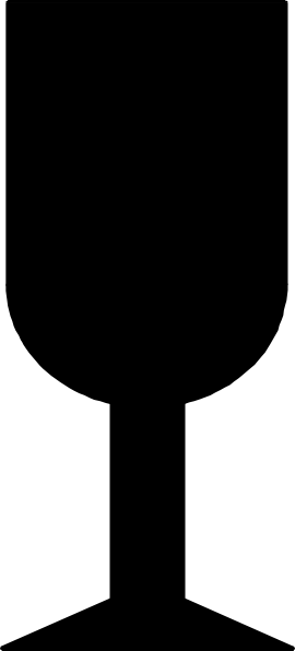 Fragile Clip Art At Clker - Pictograms Fragile (270x596)