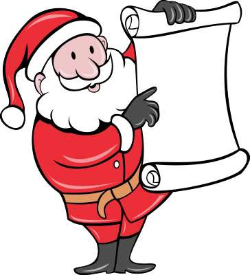 Wir Haben Die Wichtigsten Informationen Über Nikolaus - Father Christmas Cartoon (364x400)