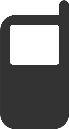 Mobiltelefon - Cell Phone Icon Black (512x512)