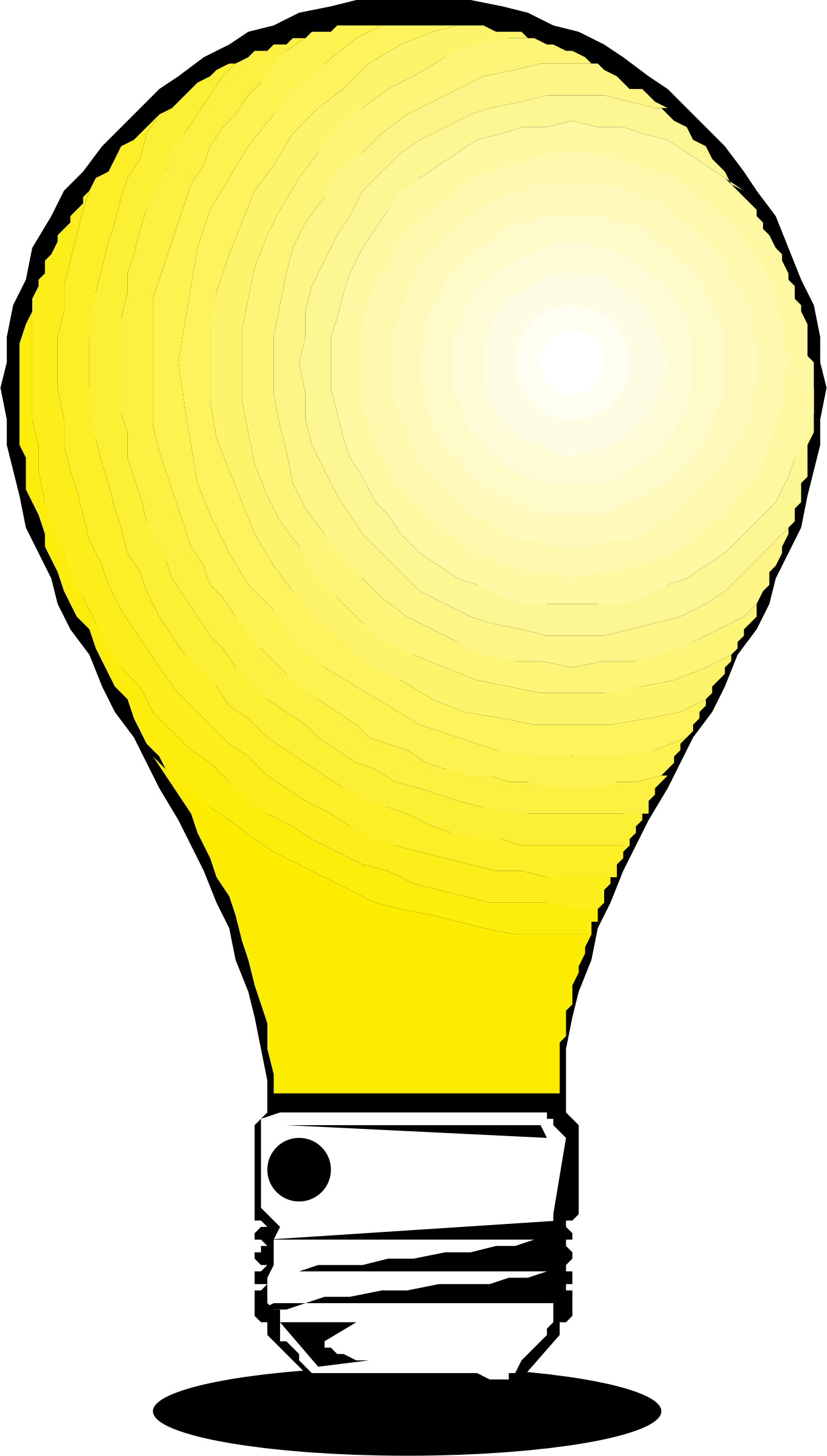 Big Image - Led Light Bulbs Clip Art (1358x2390)