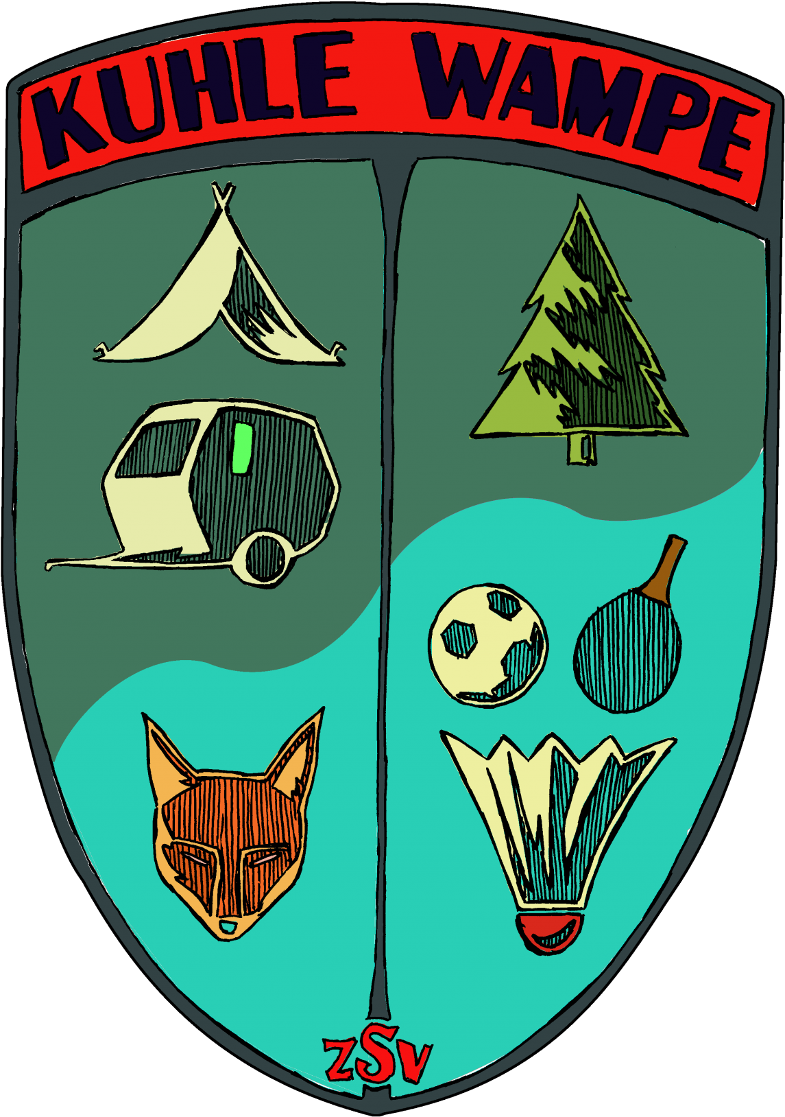 Auf Dieser Seite Finden Mitglieder Des Zsv Drei Varianten - Emblem (1280x1788)