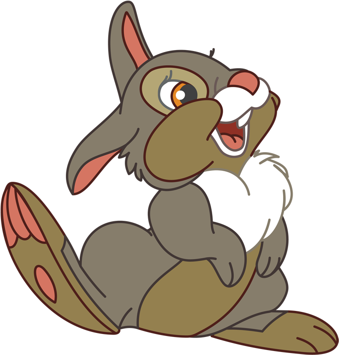Hare Thumper Easter Bunny European Rabbit Clip Art - Hare Thumper Easter Bunny European Rabbit Clip Art (700x723)