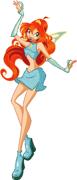 Winx-club, Bloom, Tätowierungen, Jahreszeiten - Winx Club Bloom (256x585)