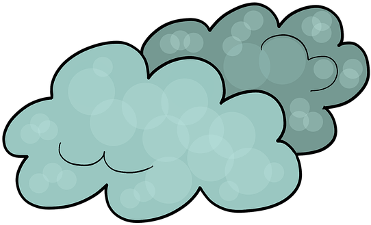 Wolken, Himmel, Regen, Herbst, Natur - Nubes De Otoño Dibujos (546x340)