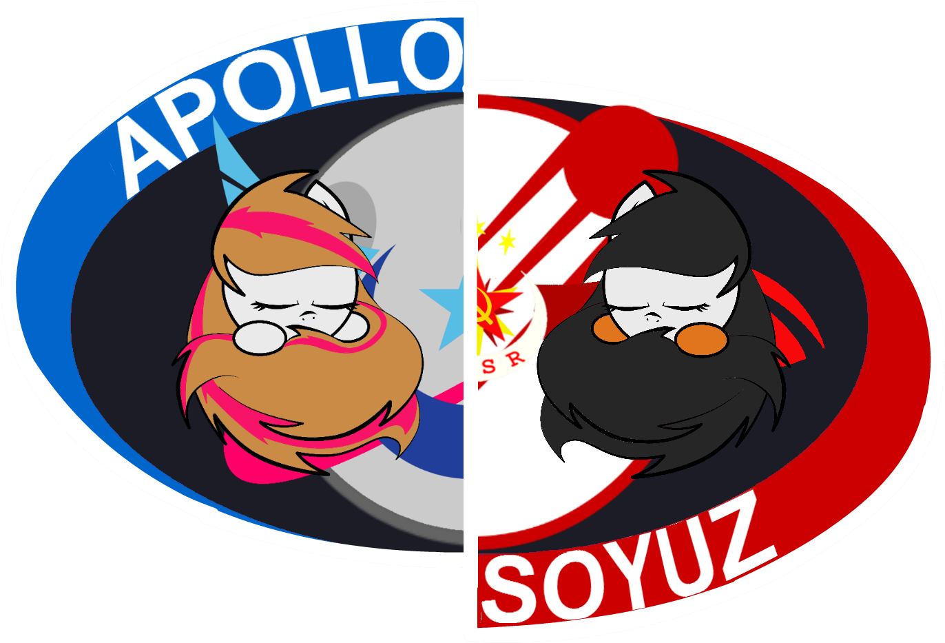 Apollo And Soyuz Logo By Mrcity4000 Apollo And Soyuz - Soyuz Logo (1500x1000)