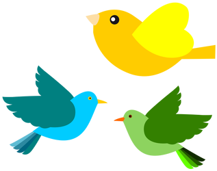 Fliegender Vogel Clipart - Birds Vector Png (353x500)