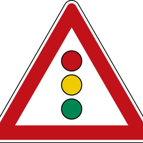 Ampelsystem- Informationen Zum Platz - 10 Road Signs (500x500)