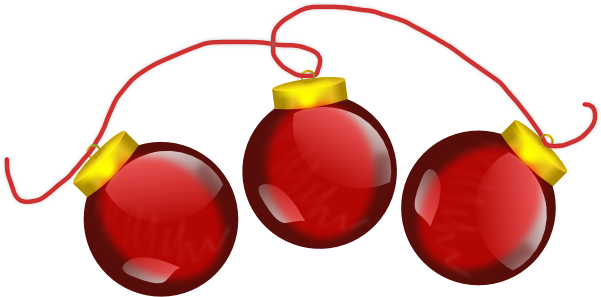 Baubles - Baubles Clipart (600x325)