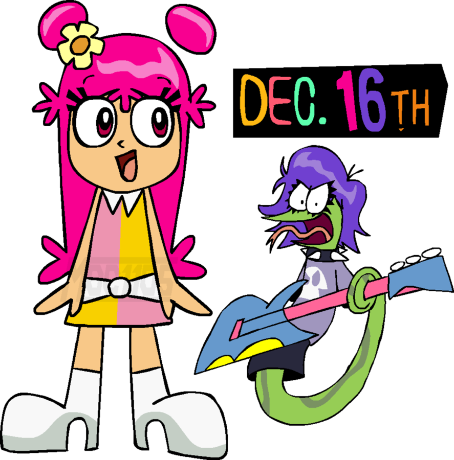 View Collection - Hi Hi Puffy Amiyumi Calendar (887x900)
