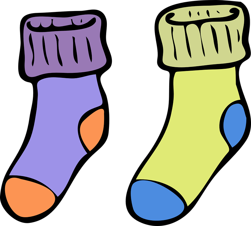 Advent Toiletry & Sock Drive Socks - Sock Coloring Page (801x720)