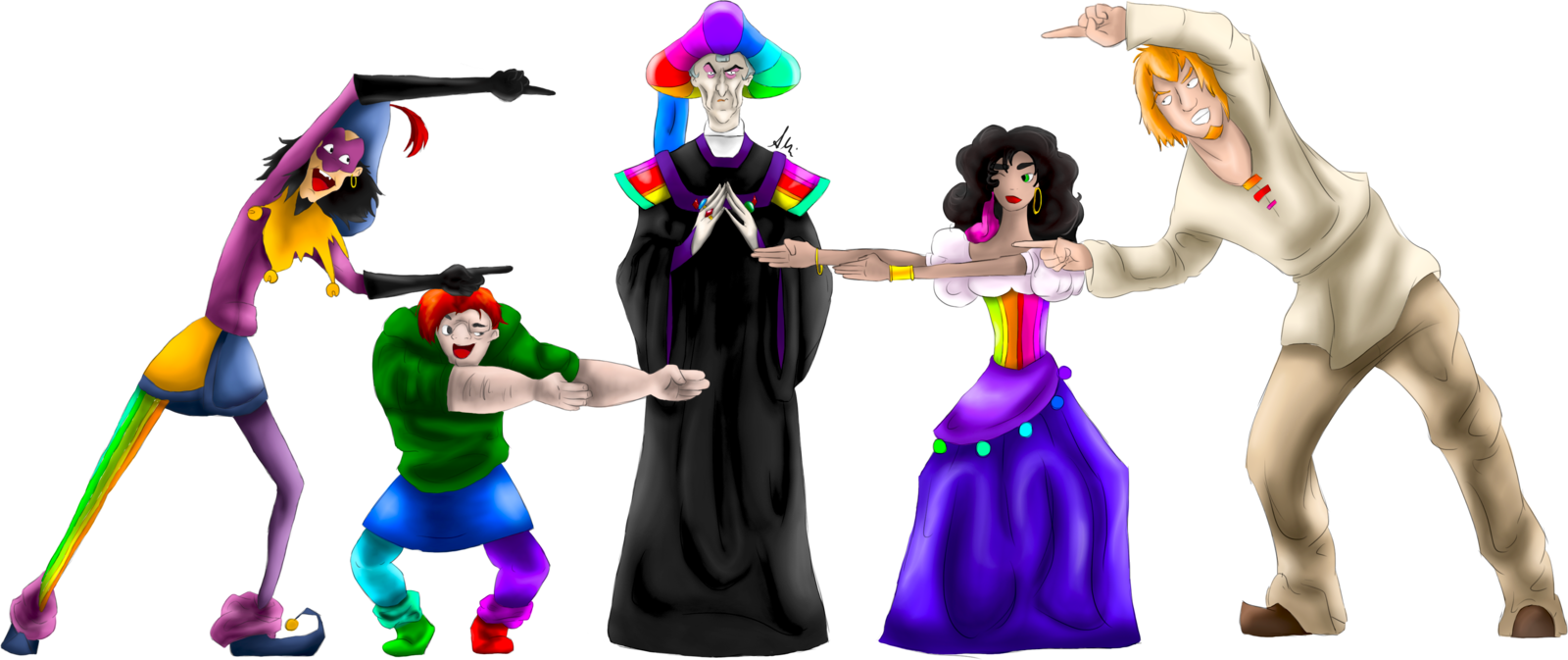 Rainbow Is The New Black By Blackzetzu On Deviantart - Art (1600x673)