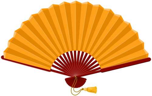 Chinese Fan Png Clip Art - Hand Fan (500x316)