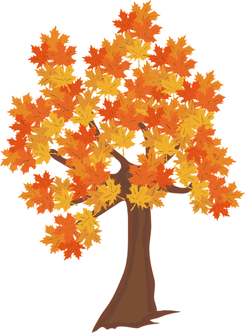 Fall Tree Clipart Pdf (942x1280)