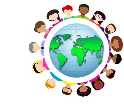 Person, Silhouetten, Menschen - World Map (510x340)