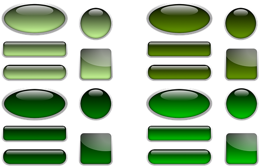 Button Icon Länglich Quadratisch Rund Oval - Shiny Icon Button (604x340)