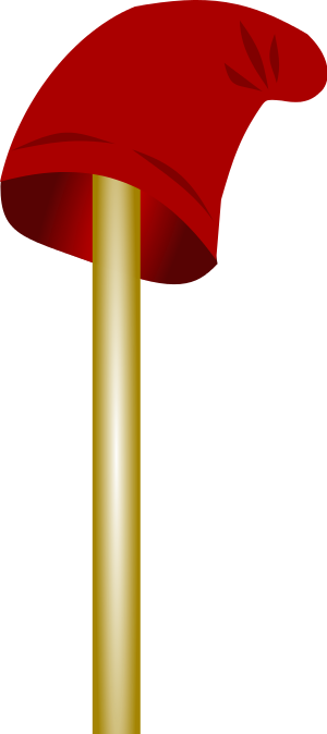 A "liberty Pole" Surmounted By A Liberty Cap - Zeichen Der Französischen Revolution (456x1024)
