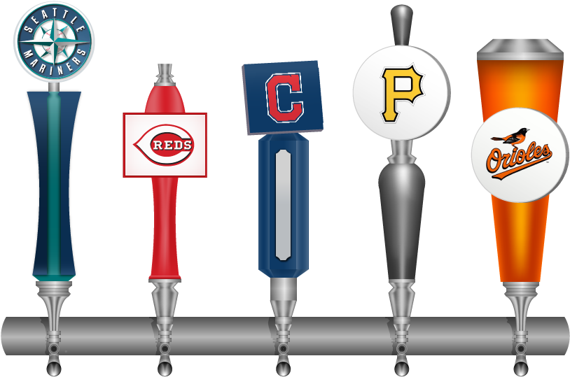 Baseball Beer Tap Clipart - Beer Tap Png (960x560)