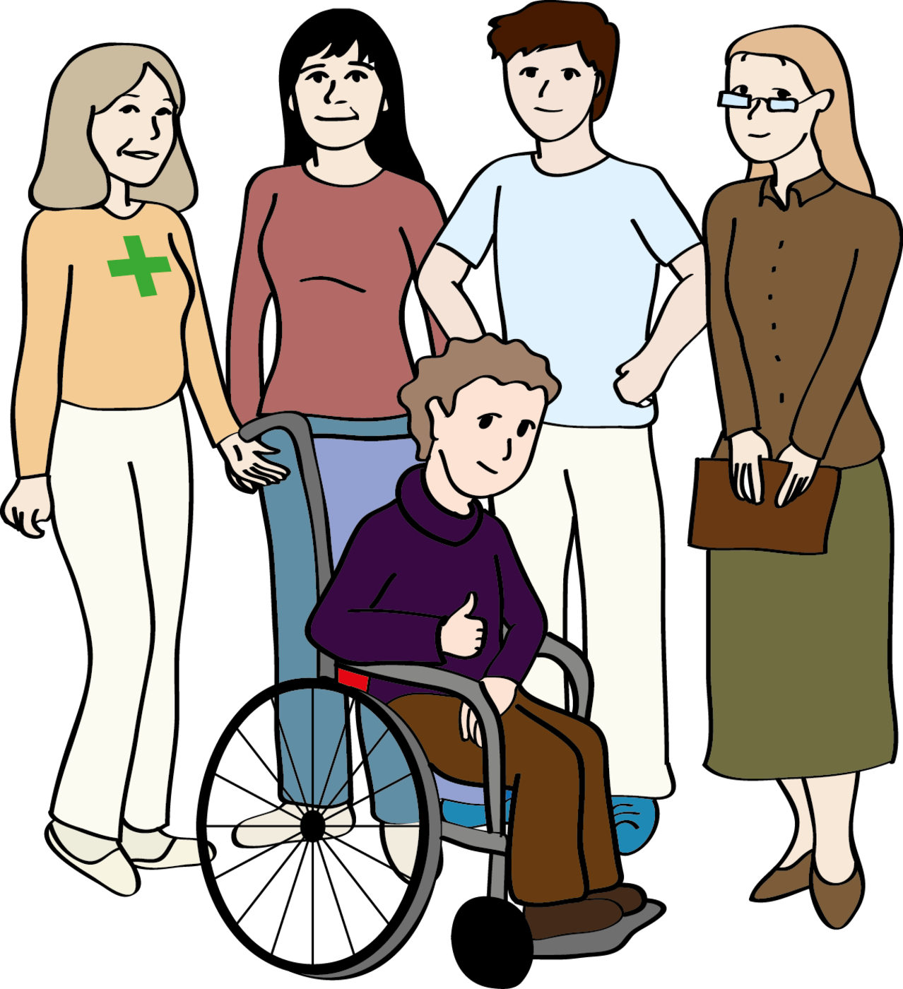 Ein Mensch Im Rollstuhl - Wheelchair (1278x1400)