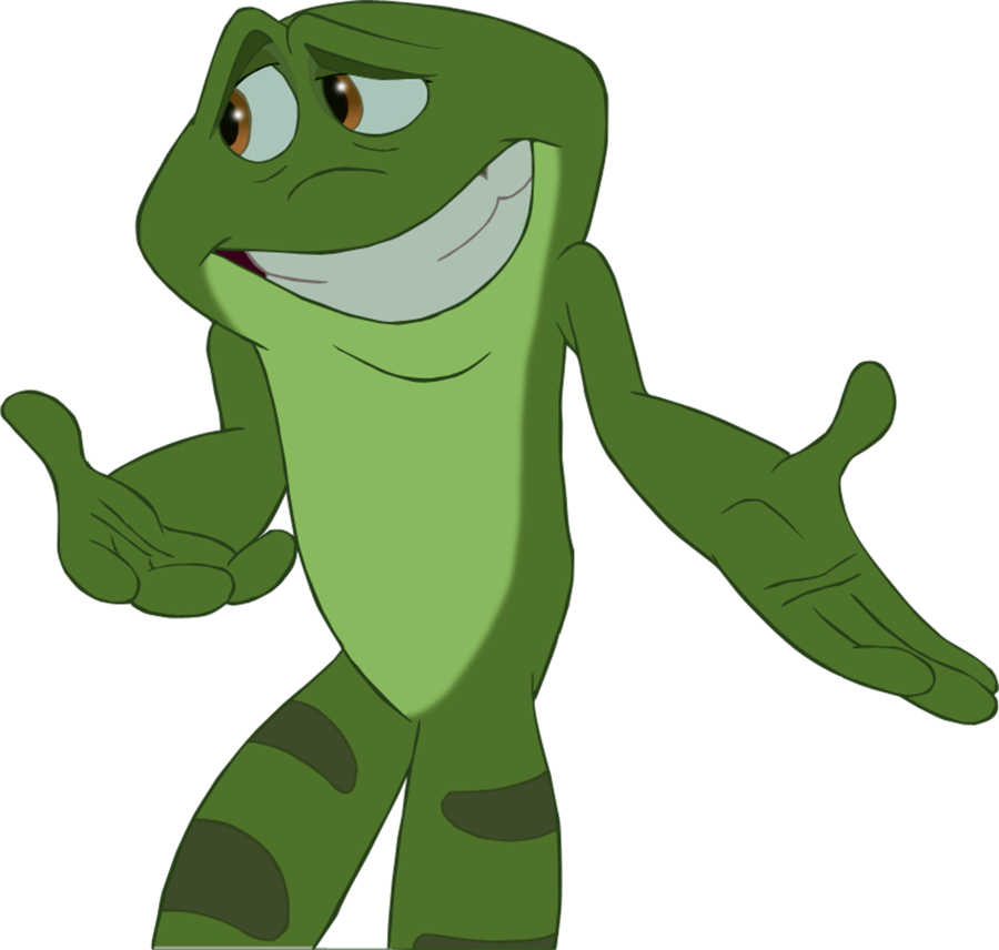 Prince Naveen Shrug By Abiogenic - Princess And The Frog Prince Naveen Frog (900x856)