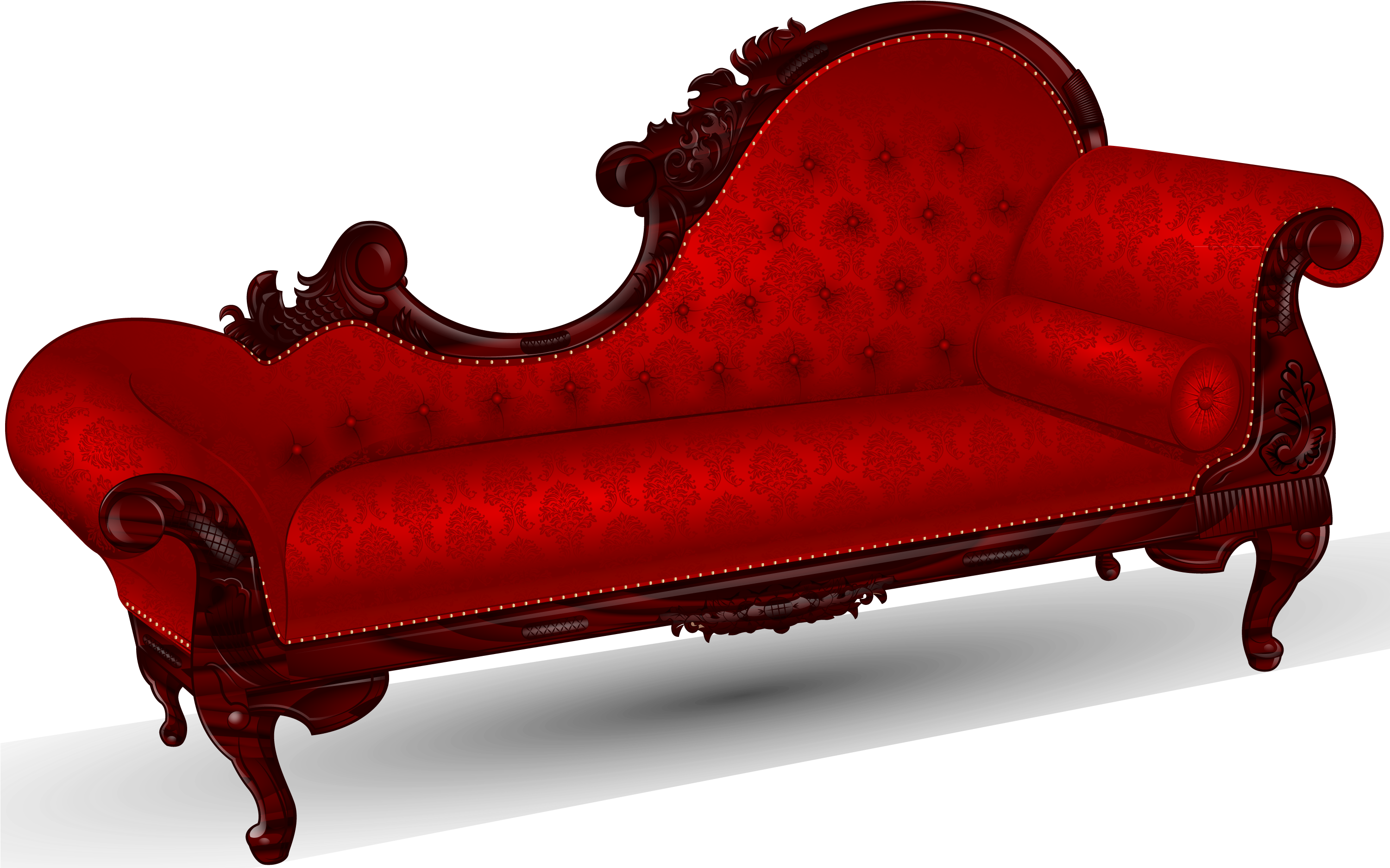Affordable Victorian Fainting Couch By Sircle With - Victorian Style Fainting Couch (3000x1886)