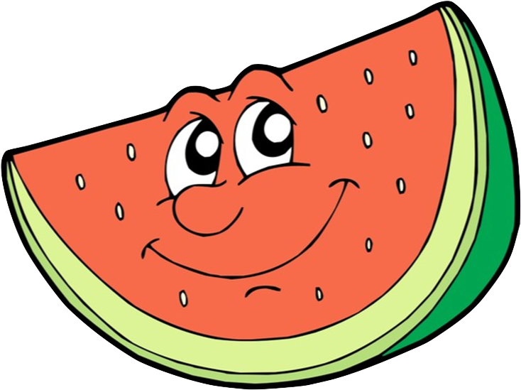 Watermelon Slice Cartoon (960x720)