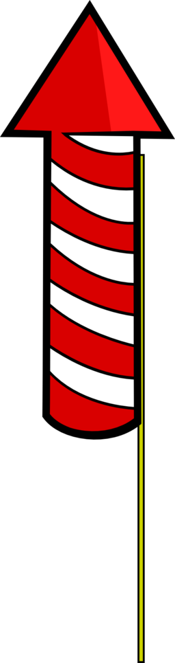 Bottle Rocket Clip Art (256x965)