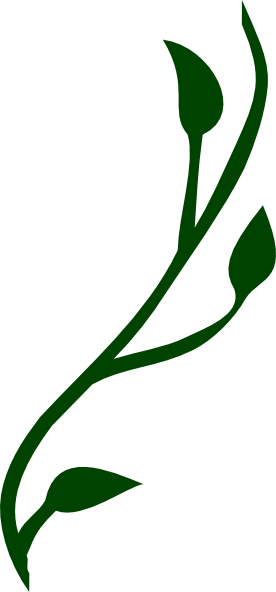 Ivy Border Clip Art (276x592)