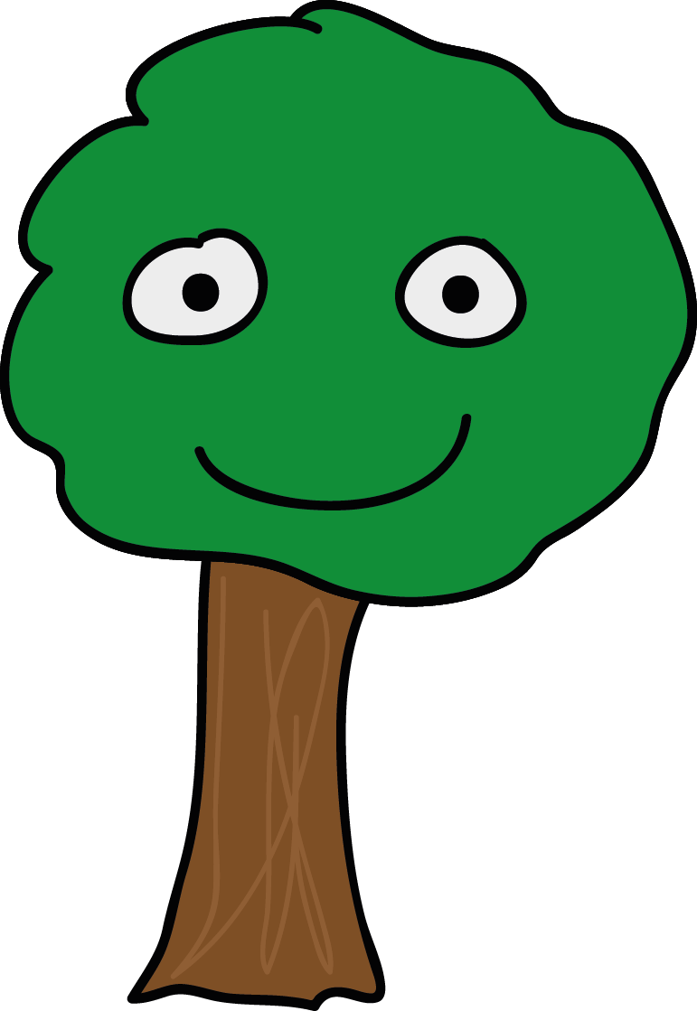 Baumi Der Baum Ist Lieb - Vector Graphics (771x1119)