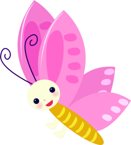 Album - Desenhos De Borboletas Em Png (451x500)