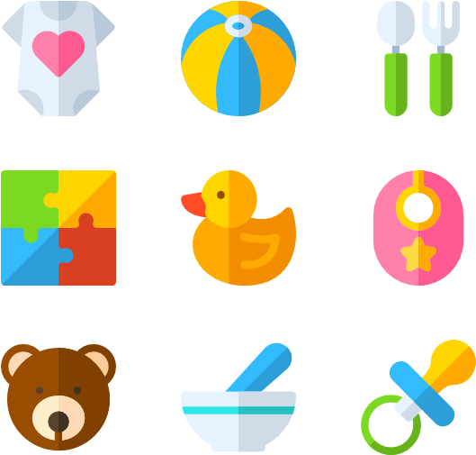 Baby - Kids Icons Png (600x564)