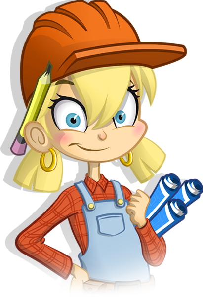 Receive Love From Your Community And Keep Developing - Cartoon (411x601)