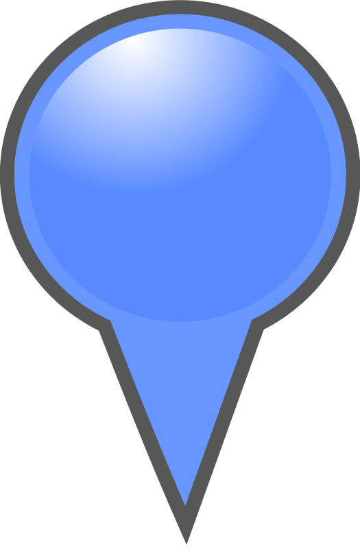 Blue Map Marker - Blue Map Marker (525x800)