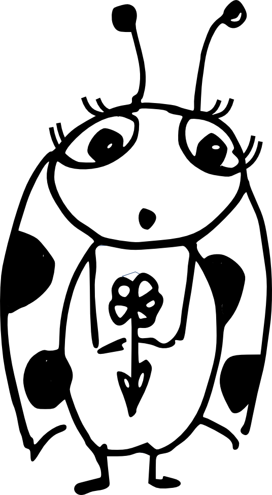 Freebie - Ladybird Doodle (536x975)