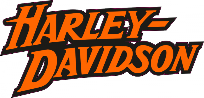 Related Posts Harley Davidson Black And Orange Logo - Harley Davidson Logo Vector (700x338)
